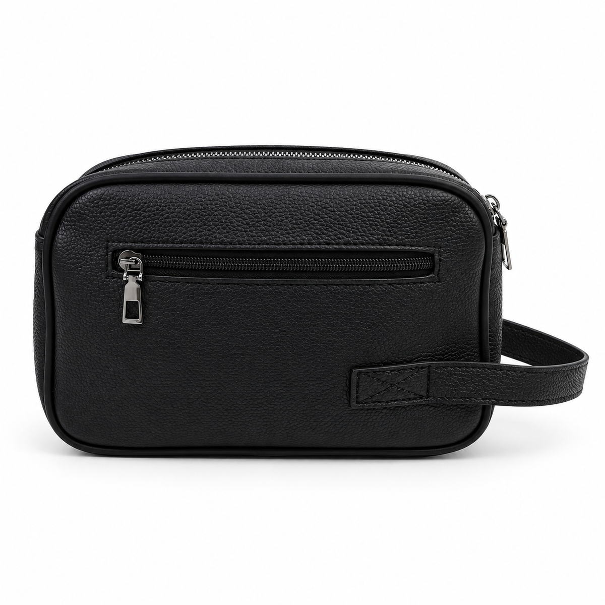 Front Zip Wristlet Bag