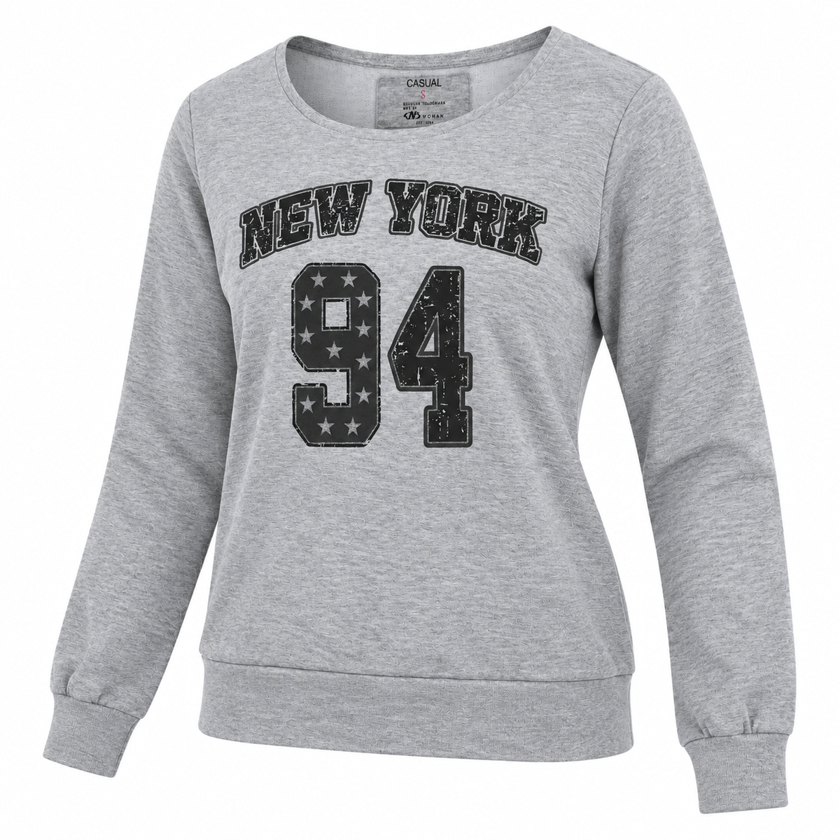 Graphic Crew Neck Sweatshirt