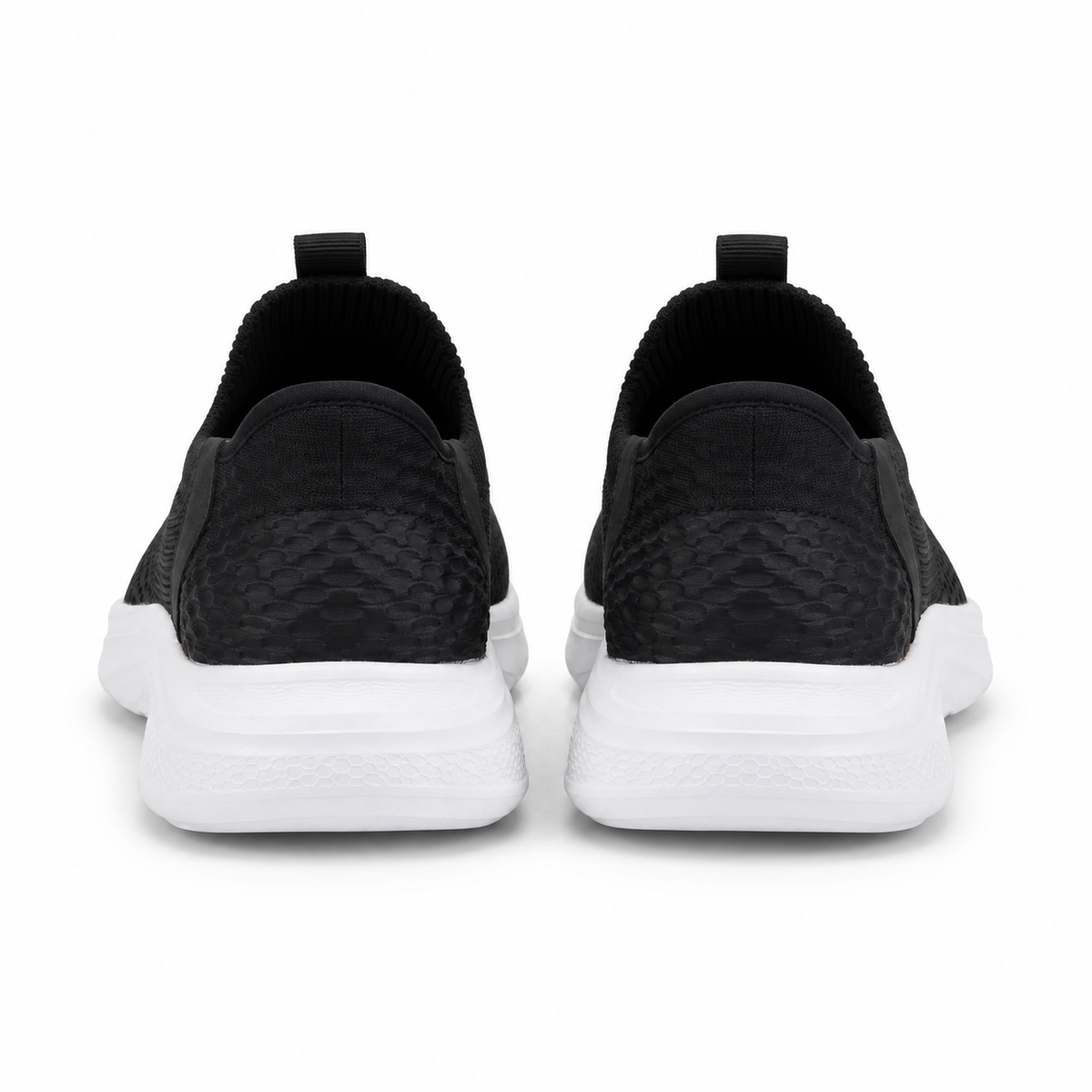 Knit Slip On Casual Sneakers