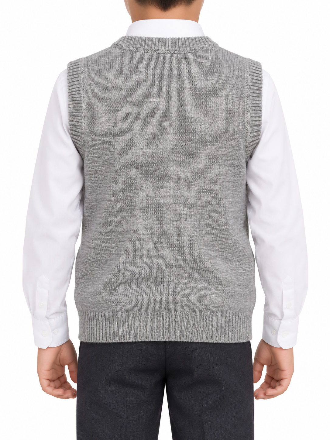 V-Neck Knitted Vest