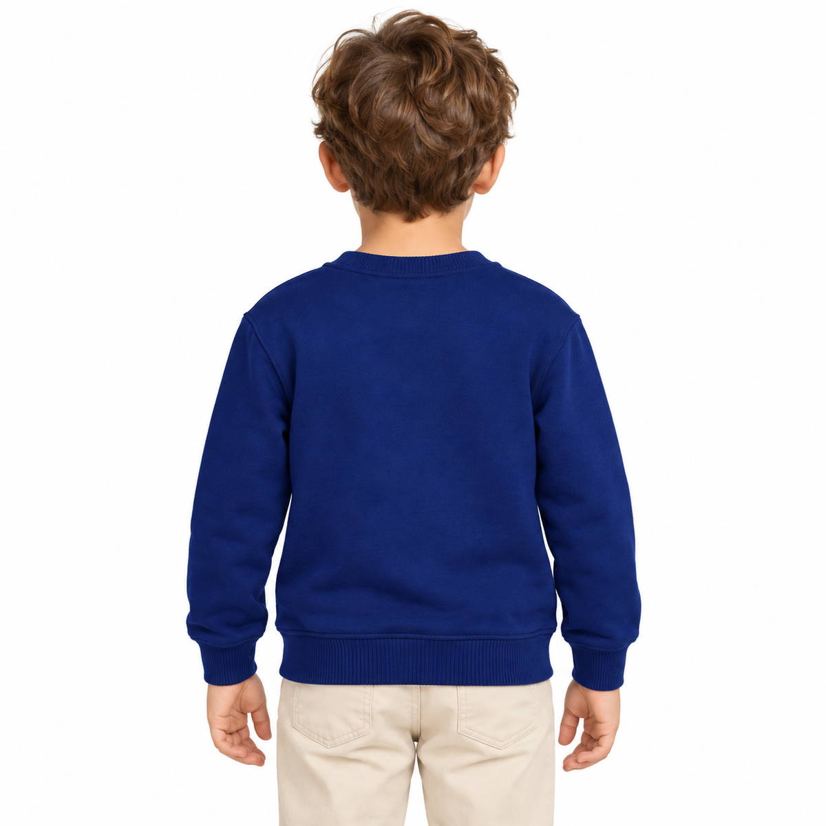 Kids Printed Round Neck Sweatshirt