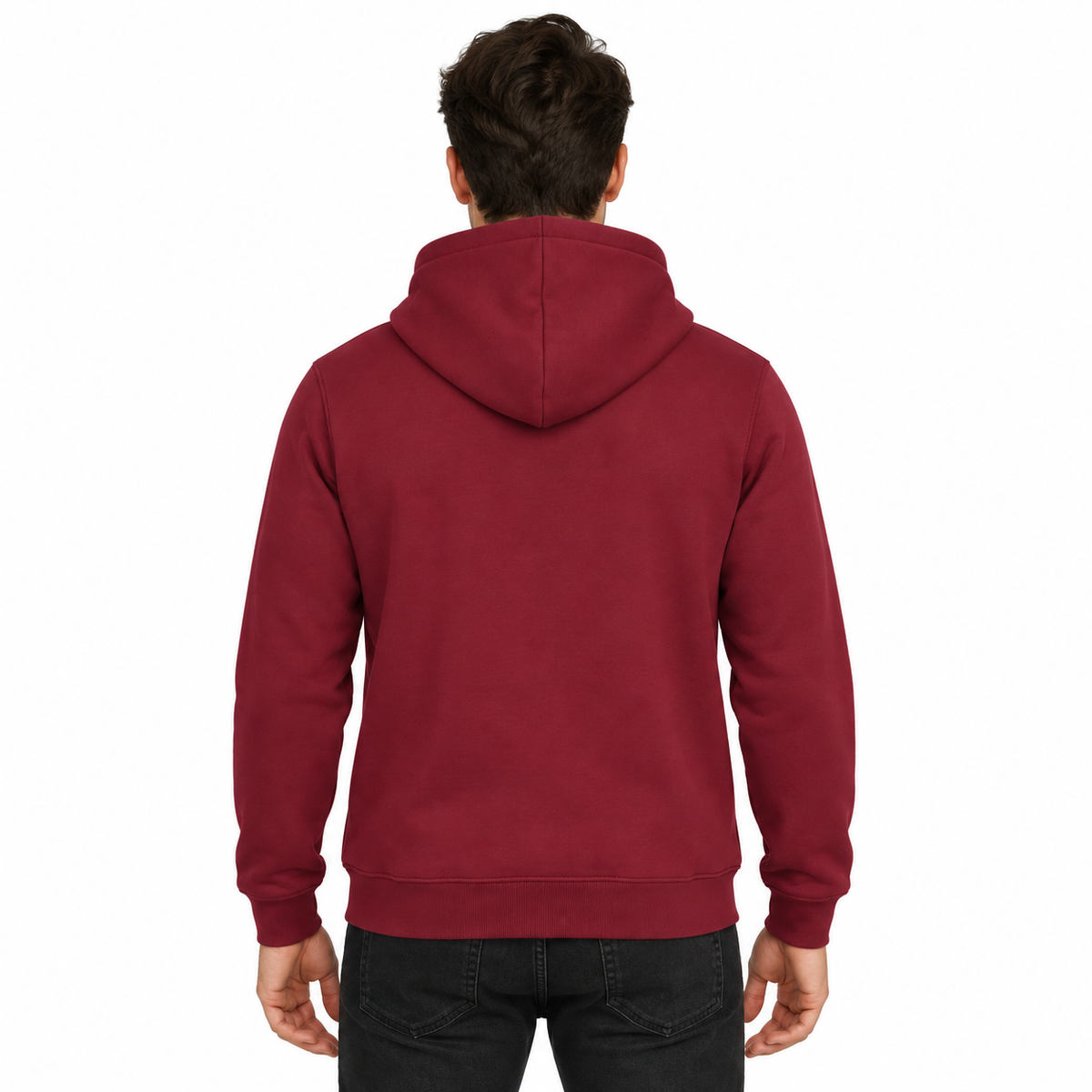 Script Graphic Pullover Hoodie