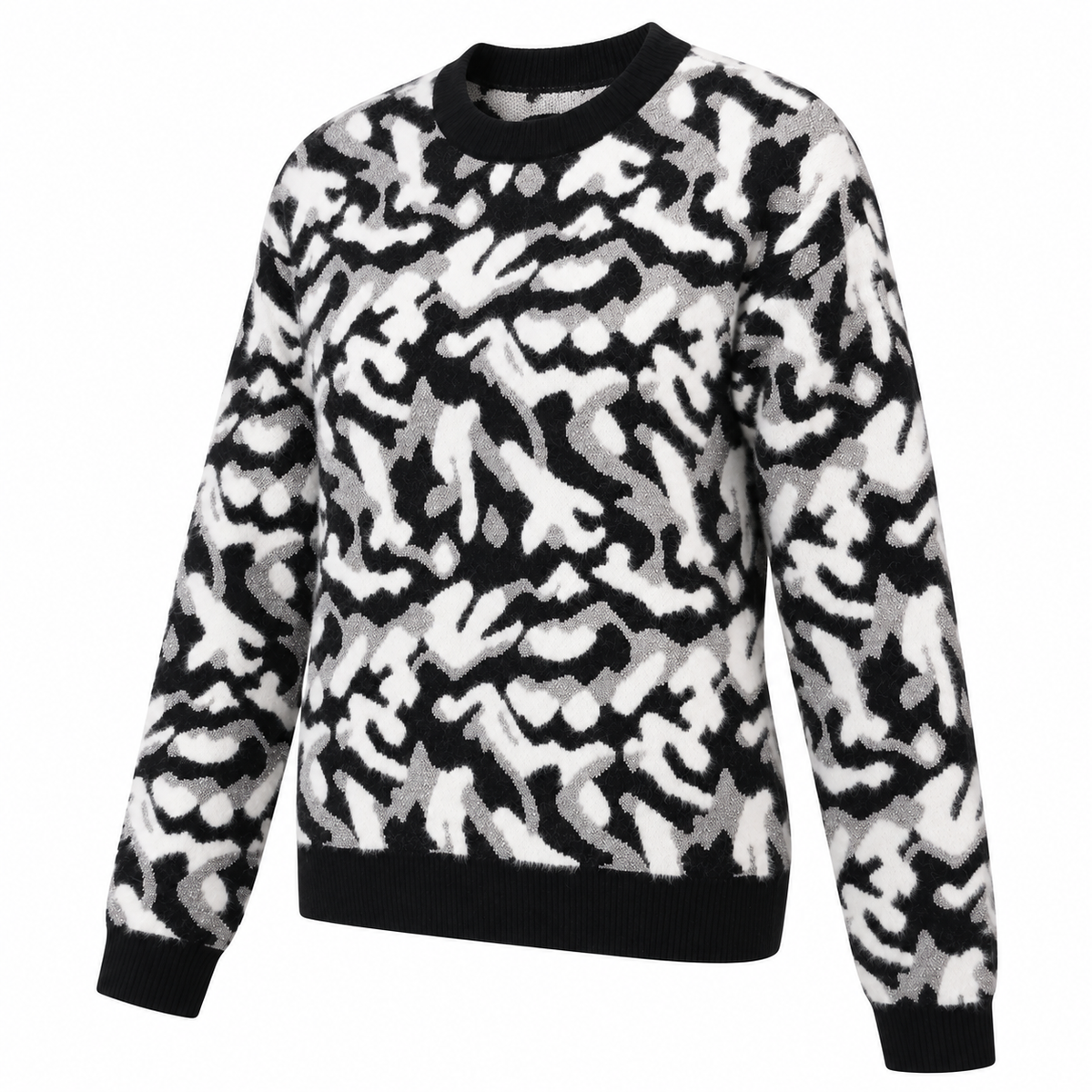 Abstract Pattern Pullover