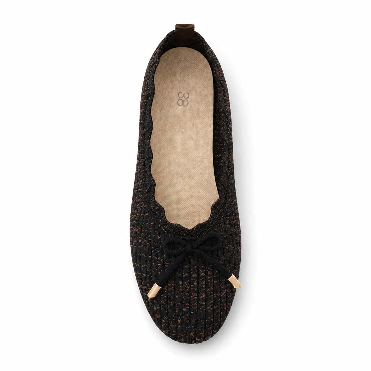 Women Bow Detail Ballet Flats