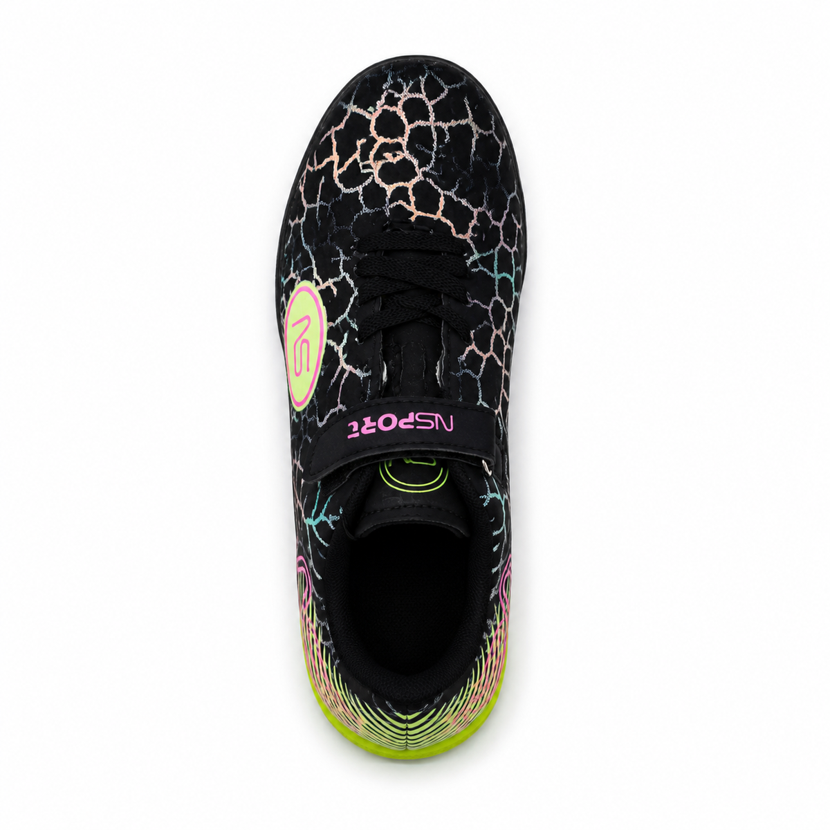 Kids Lace Up Sports Shoes With Strap