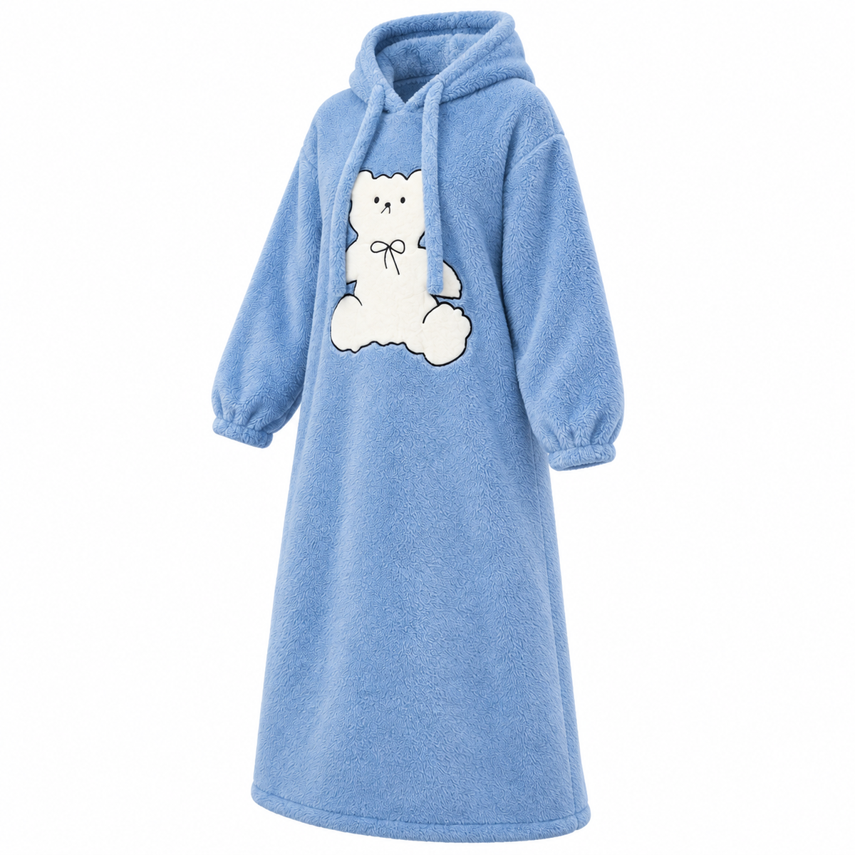 Plush Hooded Bear Nightdress