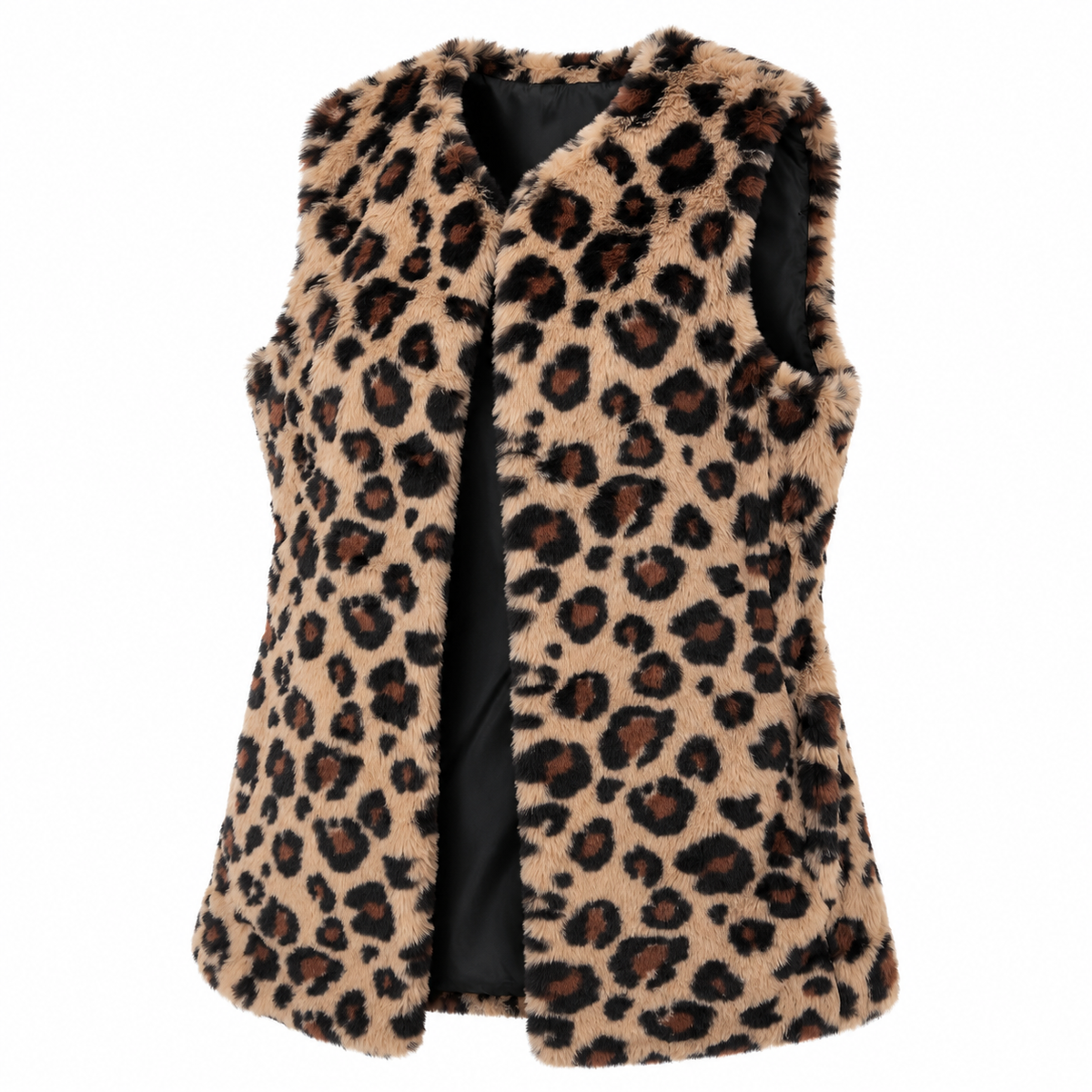 Plush Faux Fur Vest