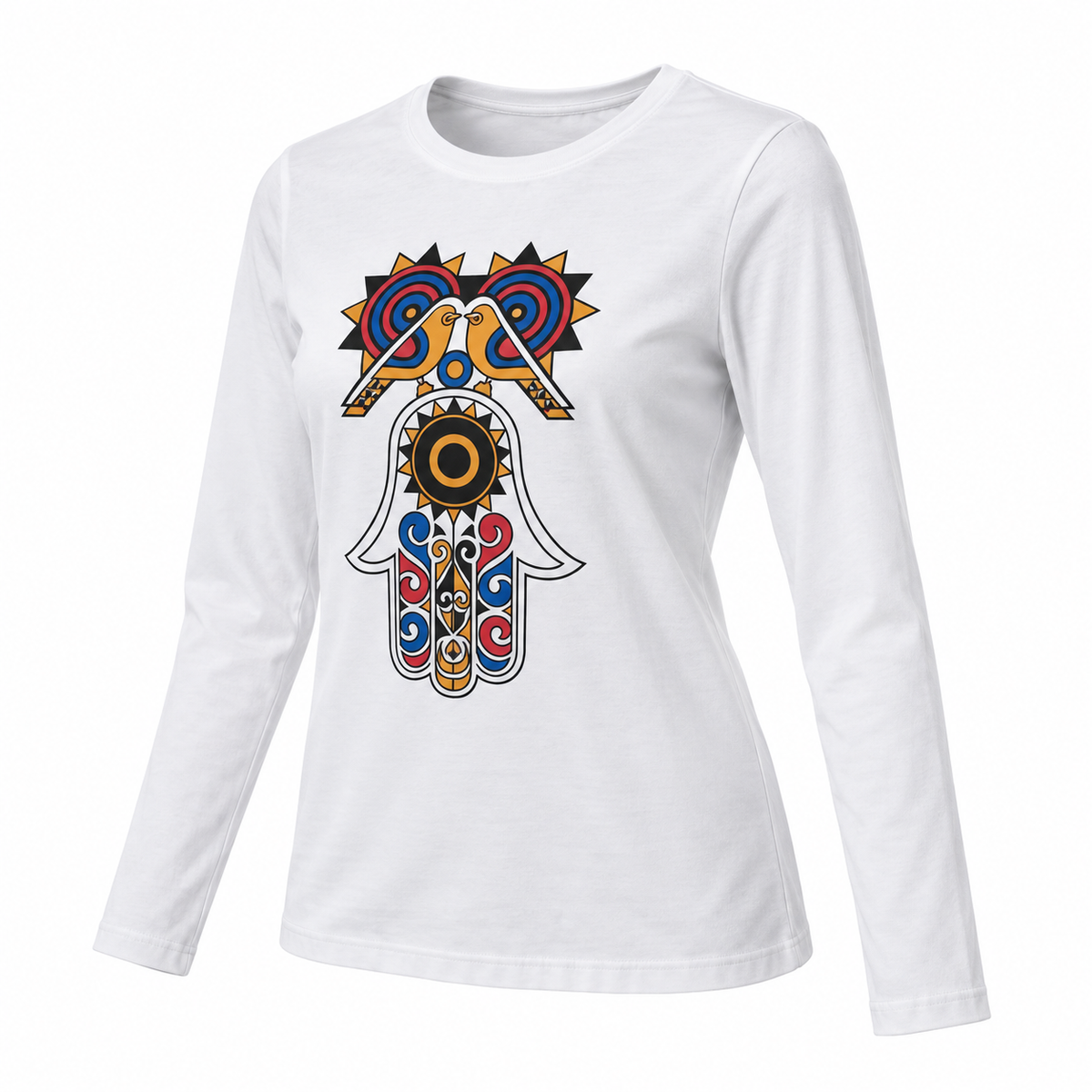 Artistic Graphic Long Sleeve T-Shirt