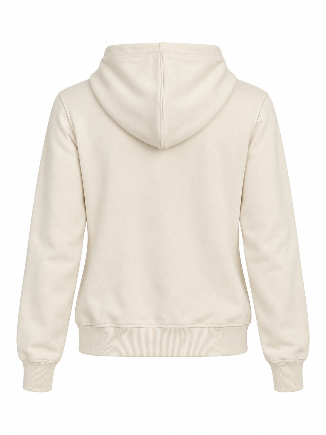 Women Zip-Up Hoodie With Drawstring Hood
