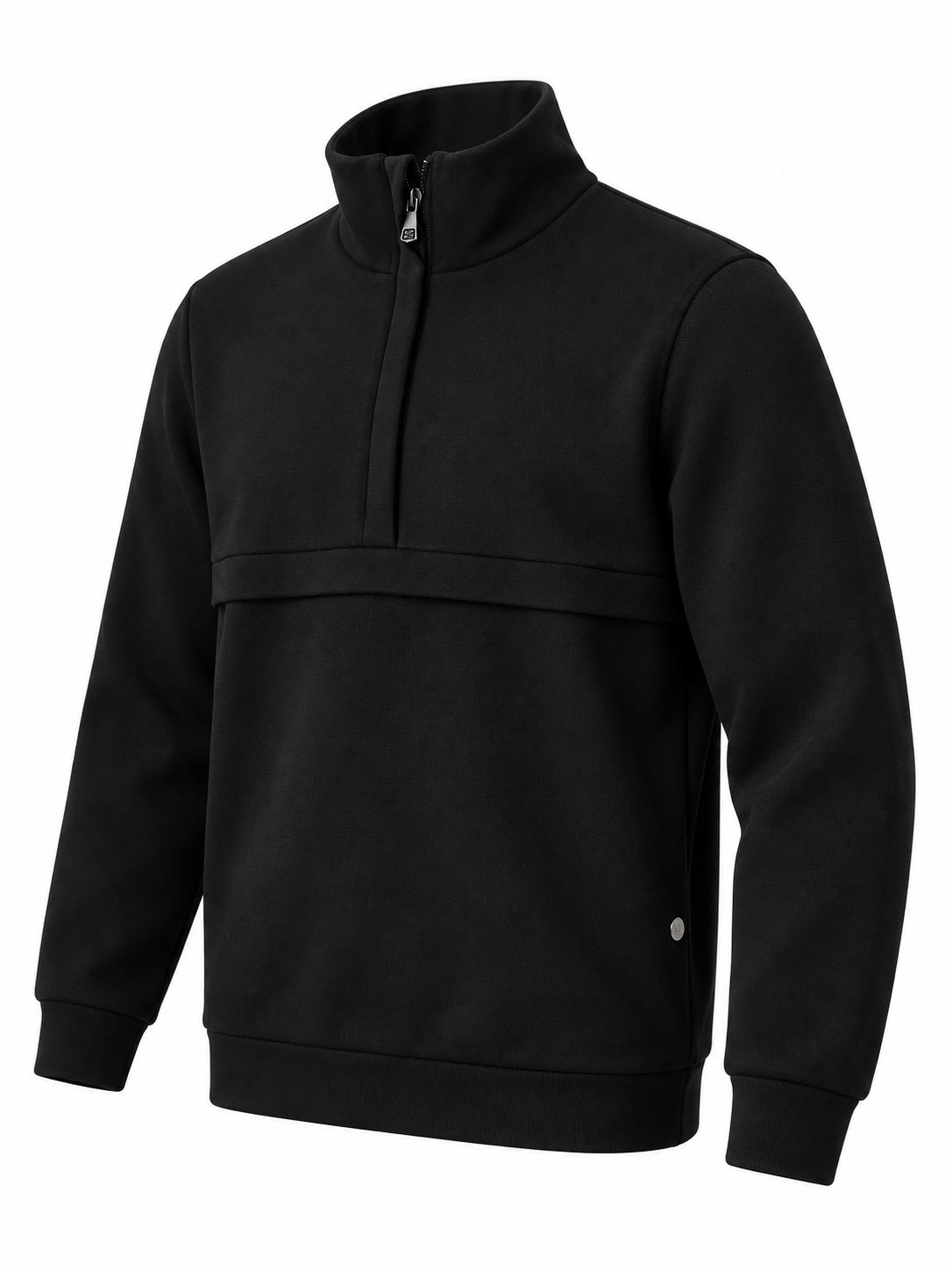 High Neck Pullover Sweatshirt