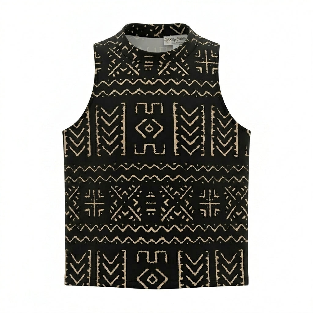 Women Sleeveless Printed Top