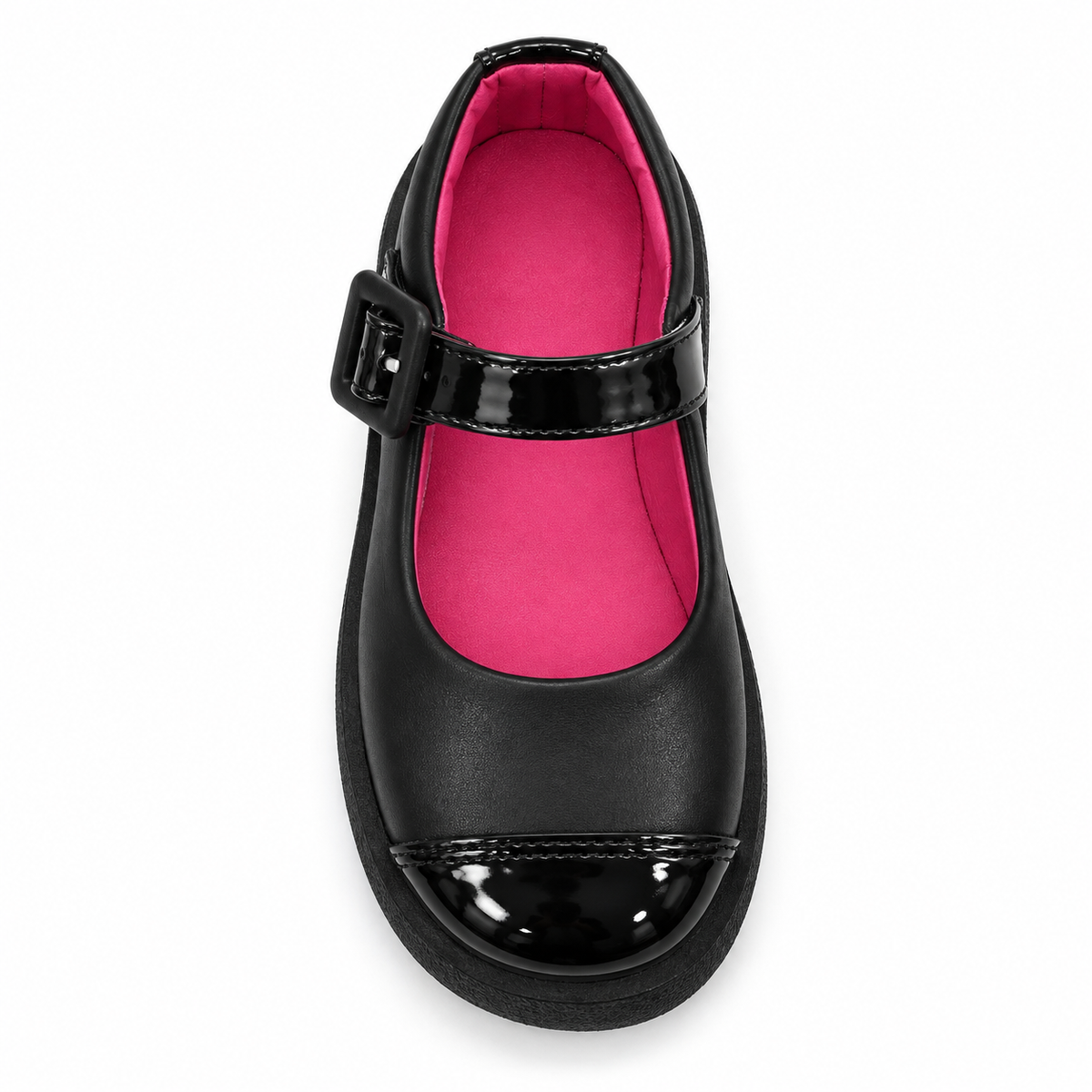 Glossy Toe Mary Jane Shoes