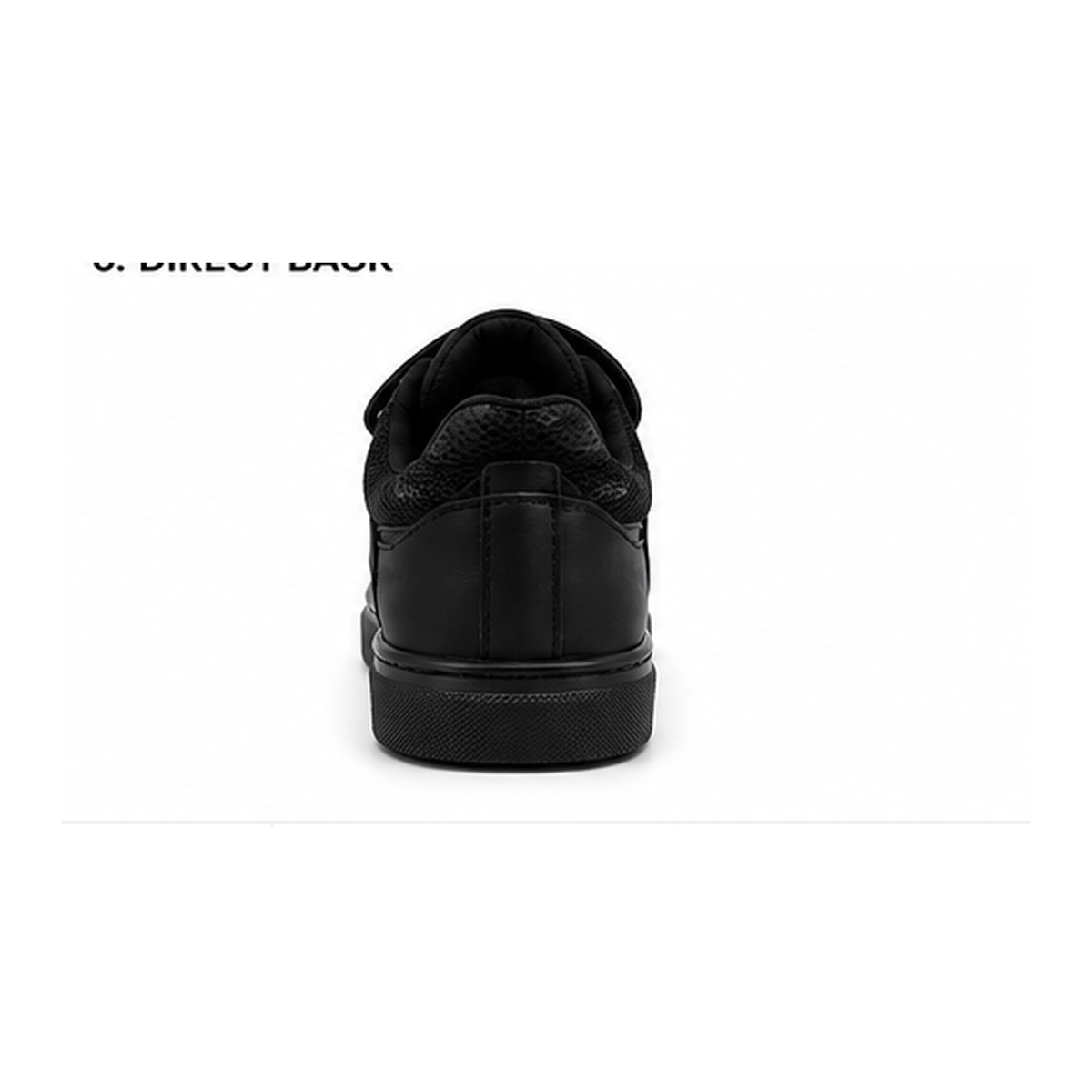 Lace Up Sneakers With Hook And Loop Strap