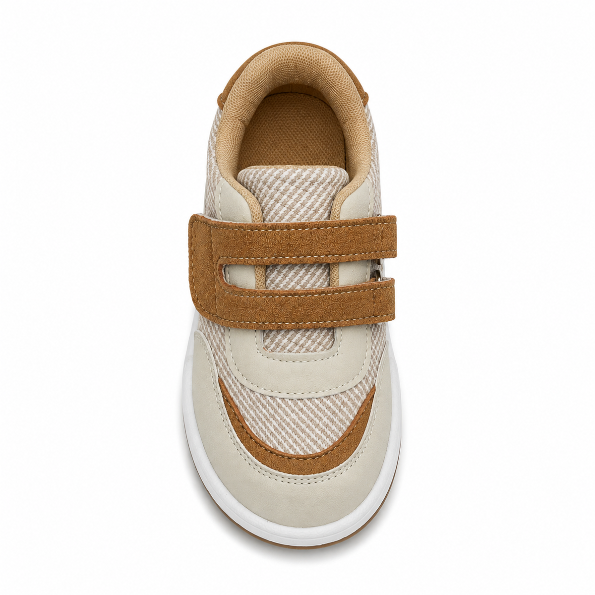 Boys casual sneakers with hook-and-loop straps
