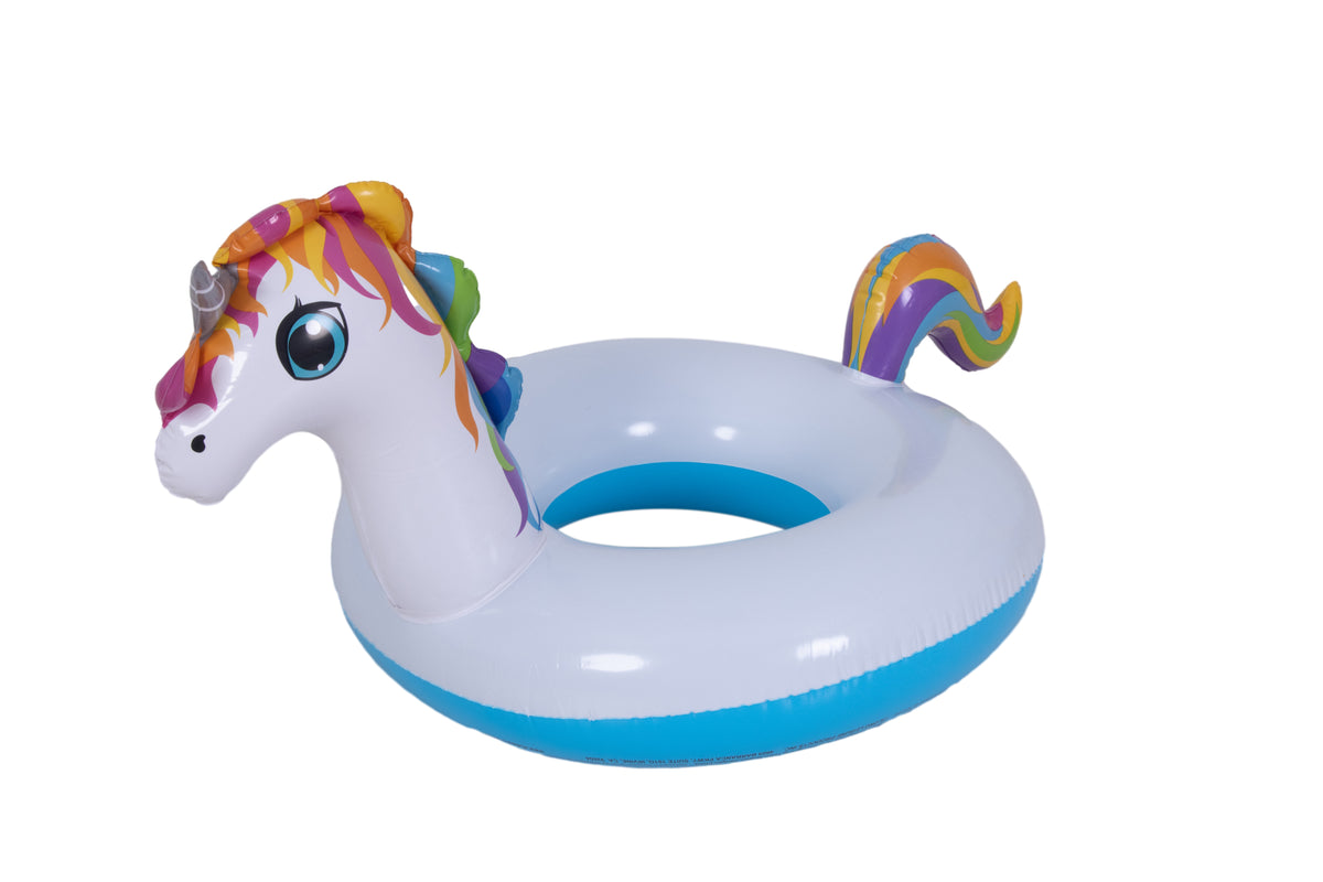 Flamingo Inflatable Swim Ring With Crown