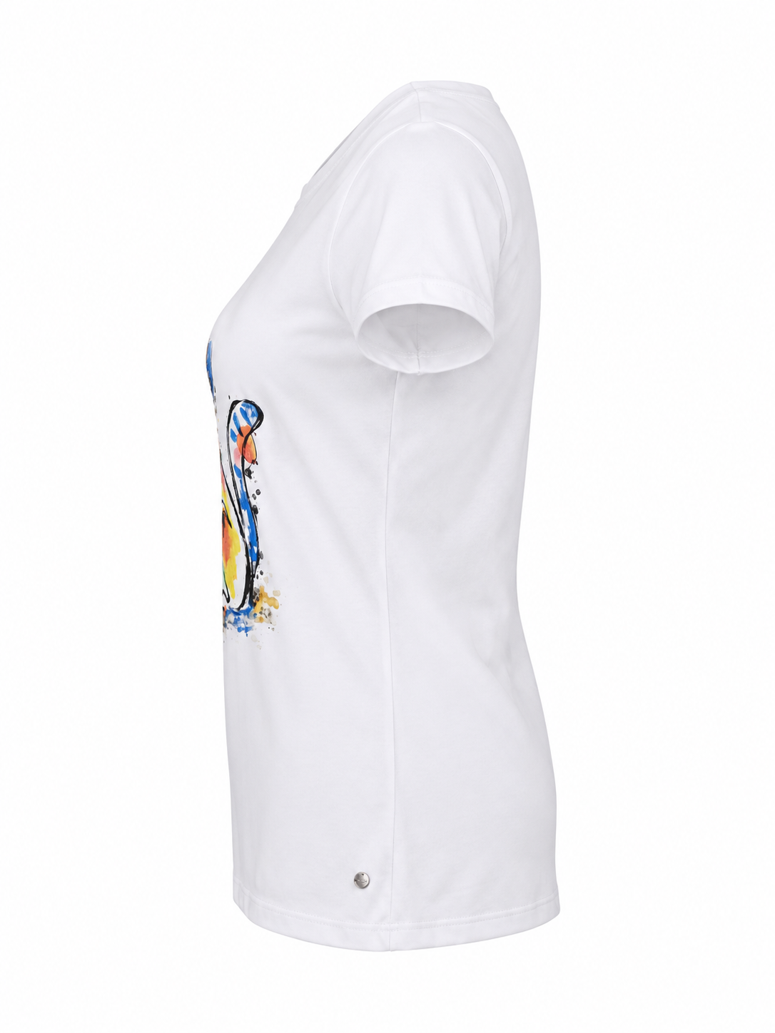 Artistic Cat Graphic T-Shirt