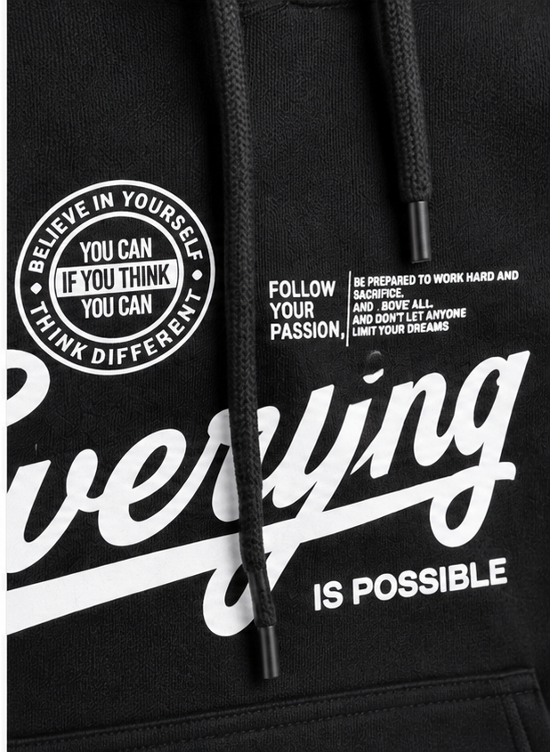 Graphic Print Hoodie