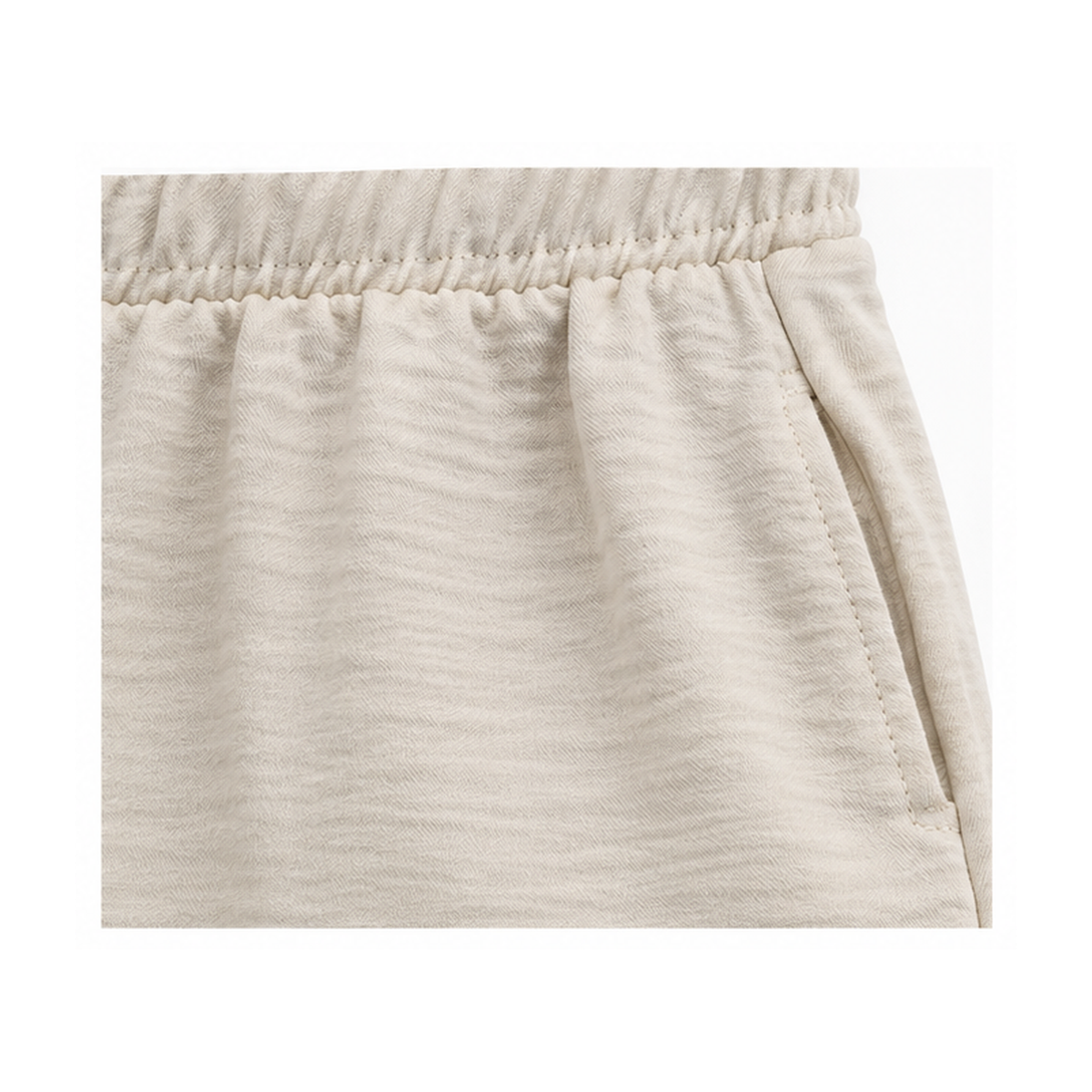 Women Elastic Waist Wide Leg Pants