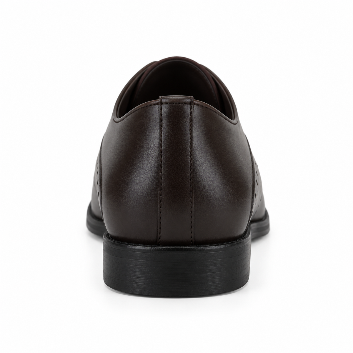 Perforated Detail Derby Shoes