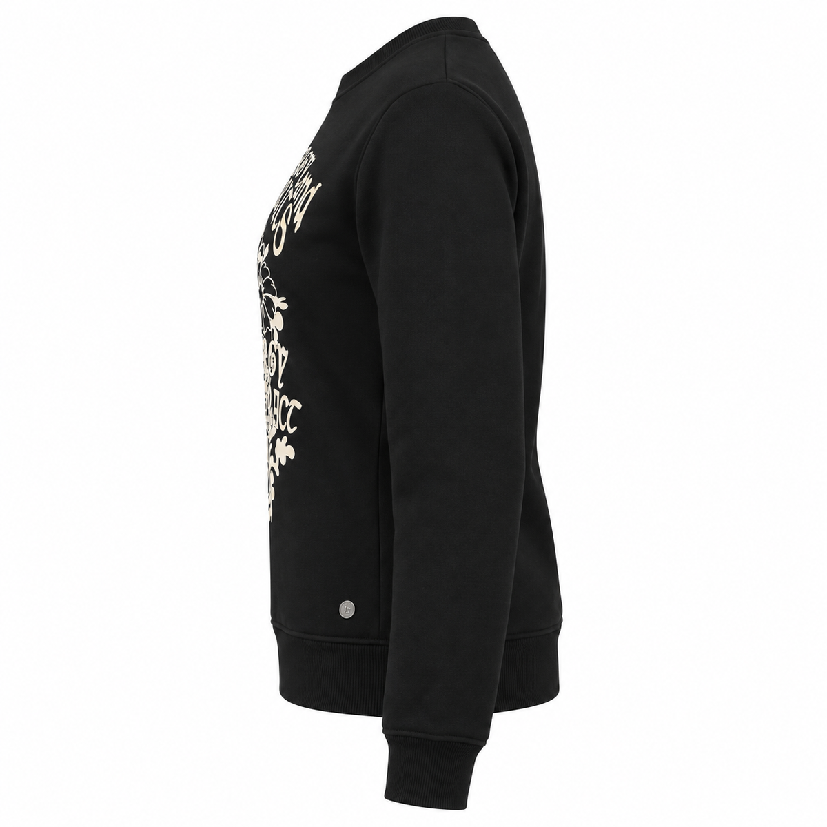 Floral Slogan Sweatshirt