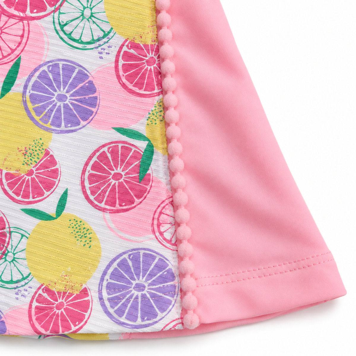 Citrus Print Swim Dress