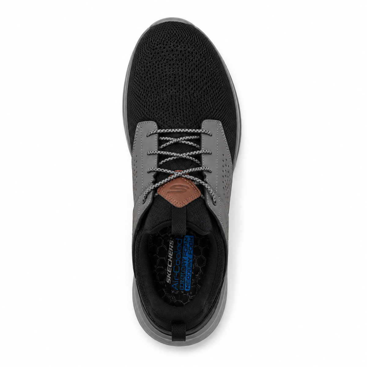 Men Lace Up Walking Sneakers