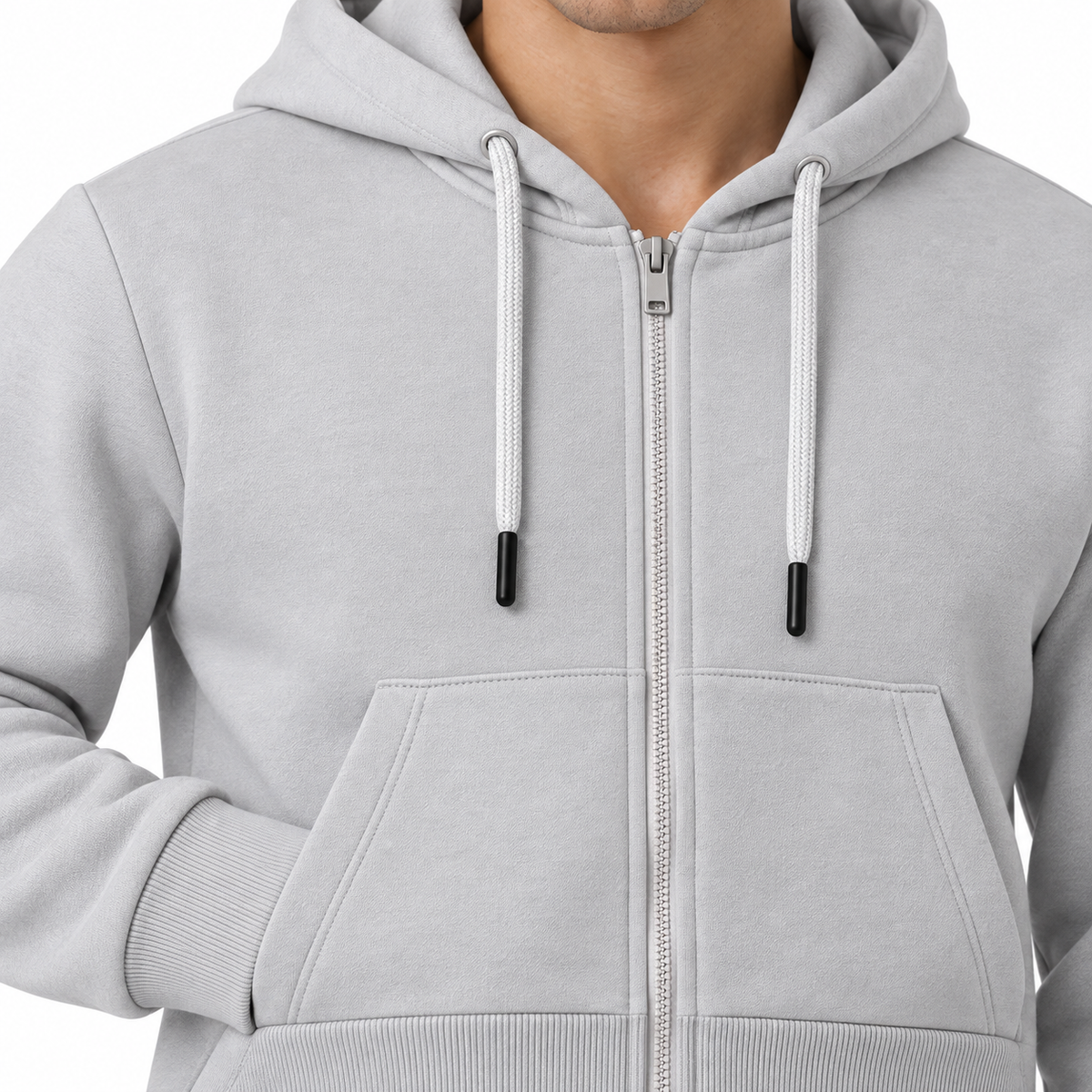 Essential Zip-Up Hoodie