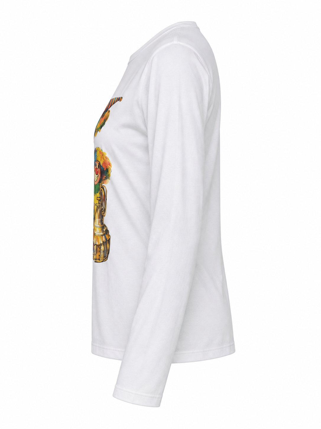 Clown Graphic Long Sleeve T-Shirt