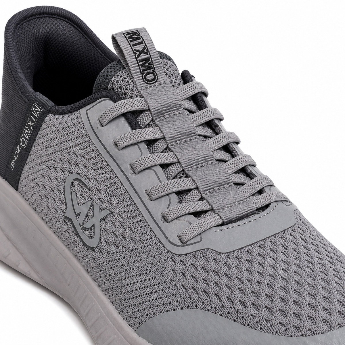 Knit Lace Up Sports Sneakers