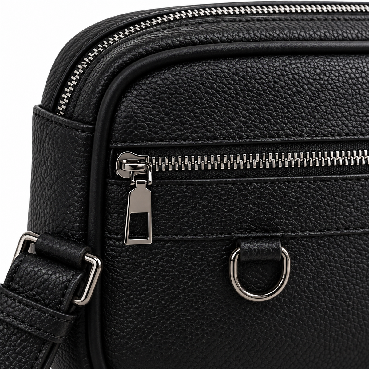 Front Zip Wristlet Bag