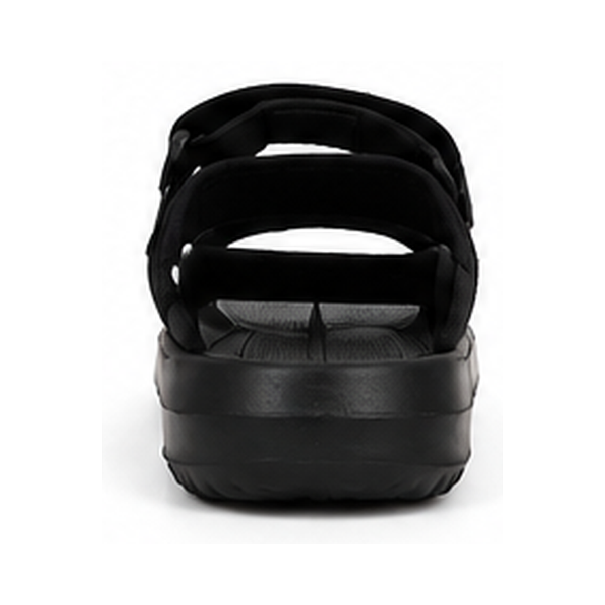 Sport slipper with dual adjustable straps