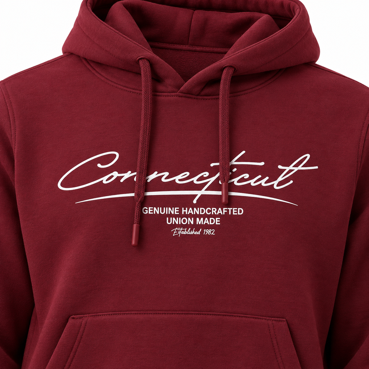 Script Graphic Pullover Hoodie