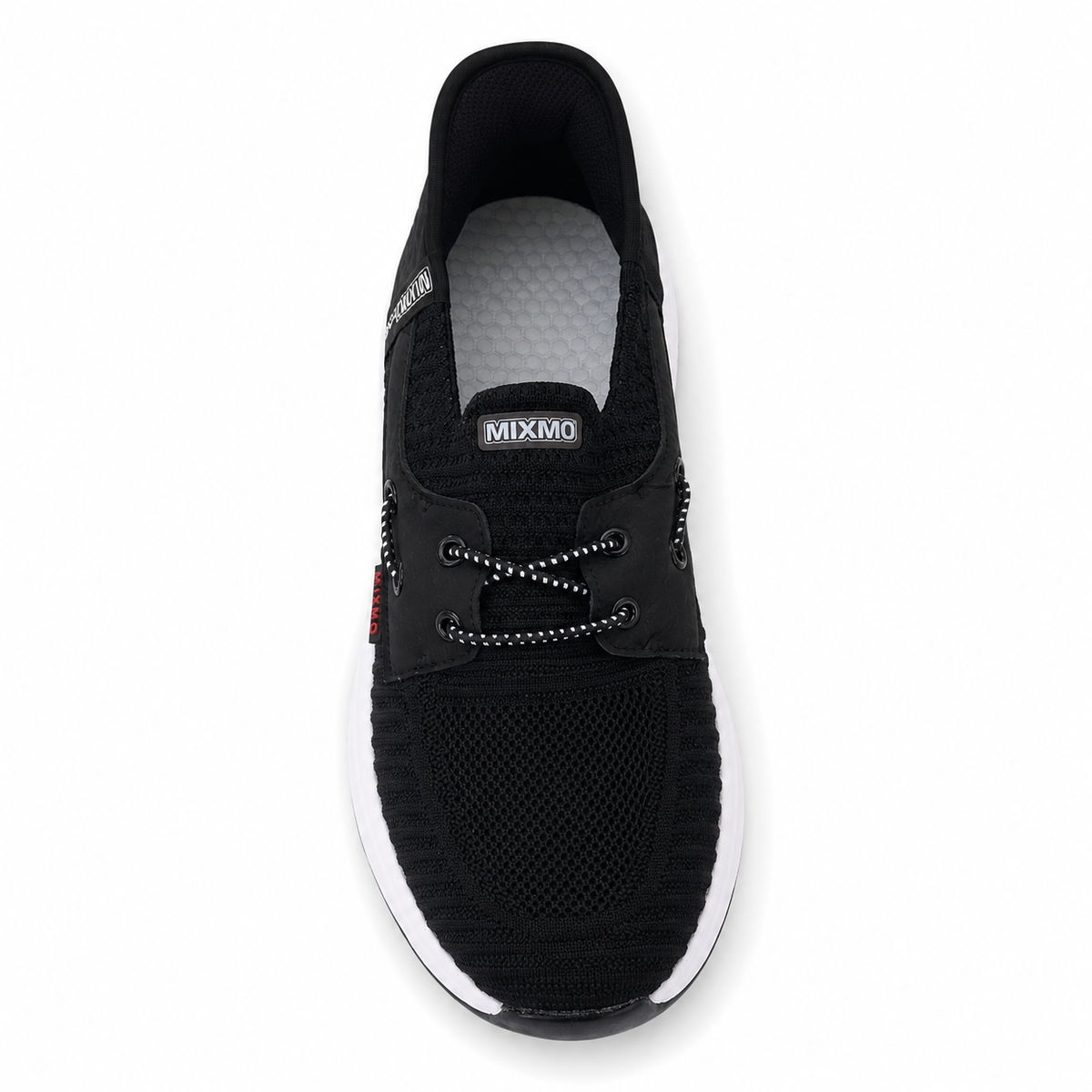 Knit Lace Up Sports Sneakers
