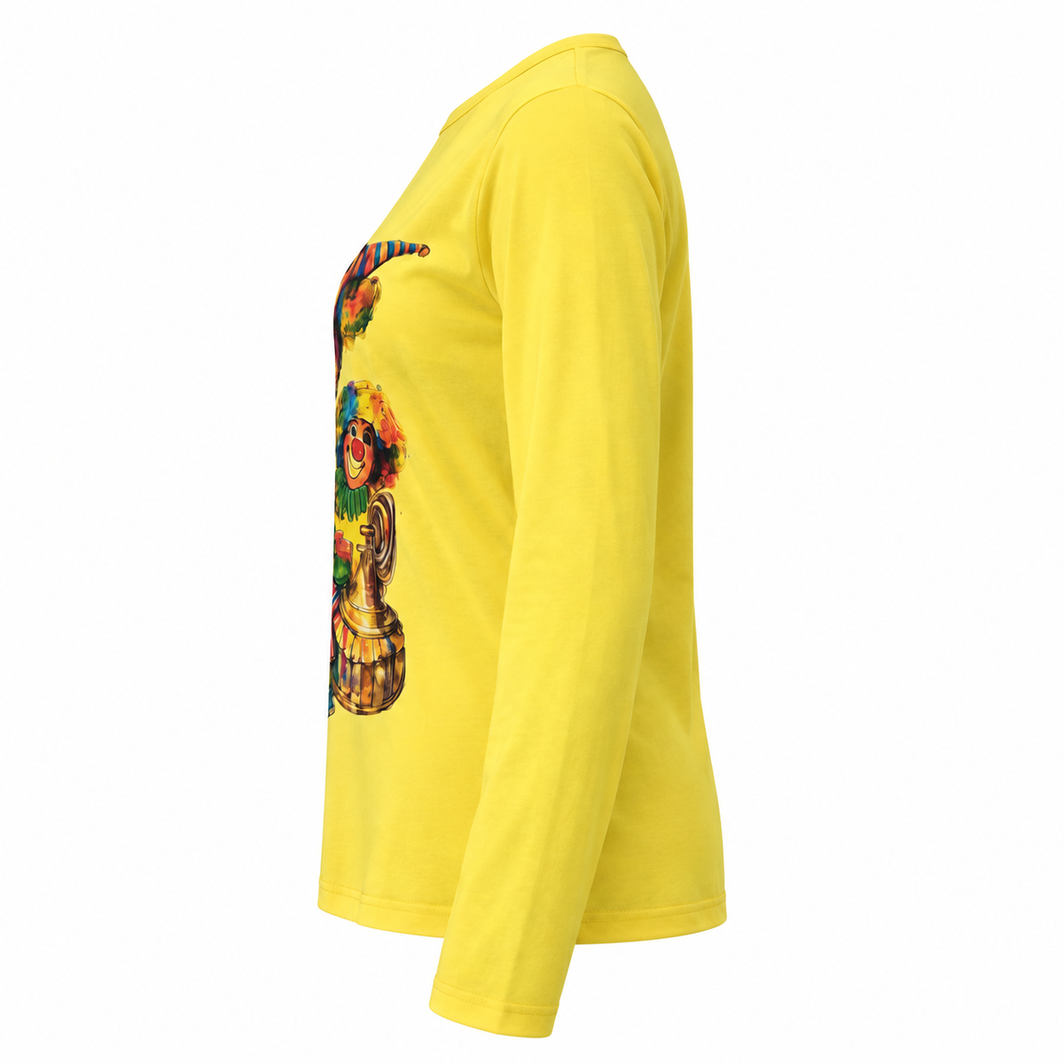 Clown Graphic Long Sleeve T-Shirt