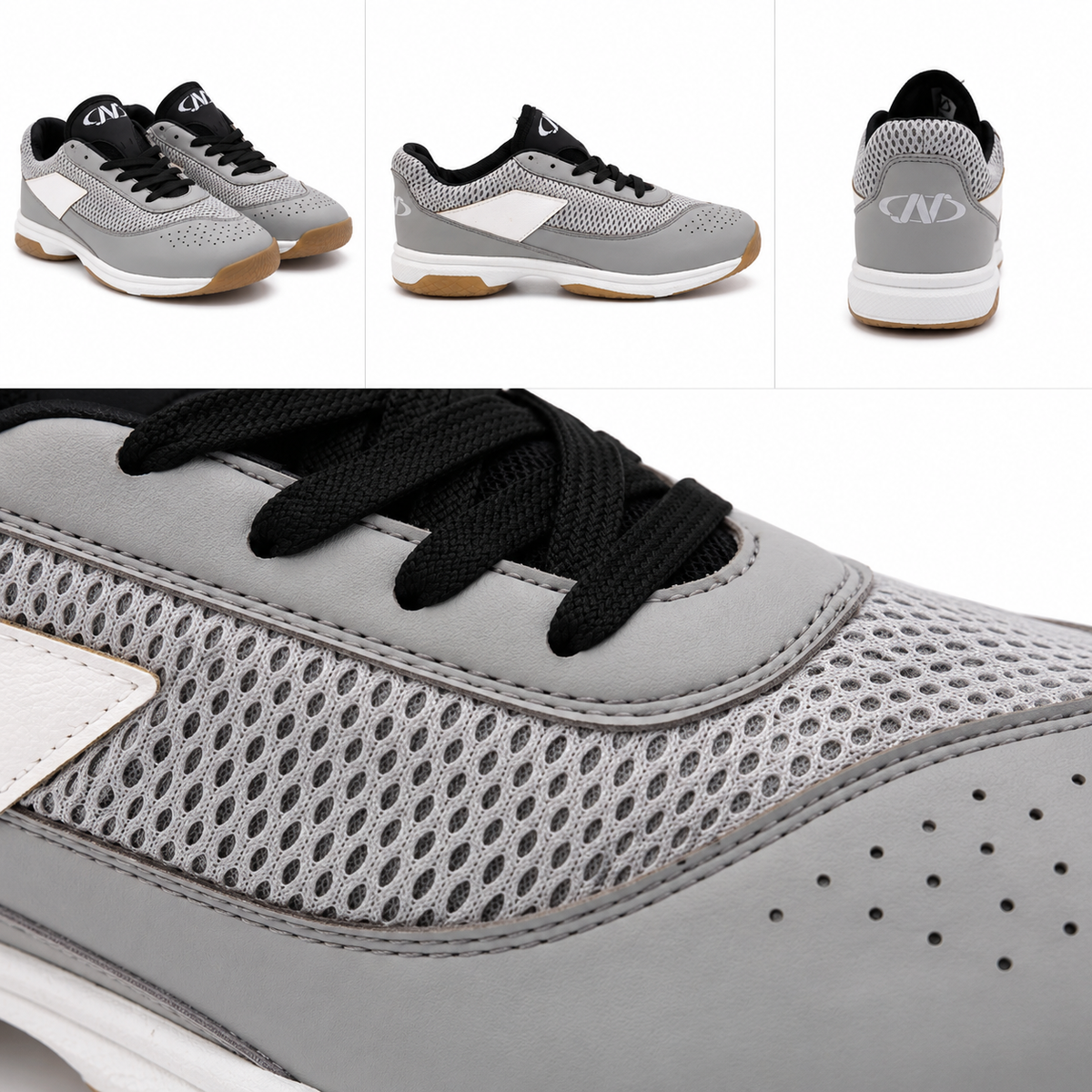 Men Mesh Lace Up Sneakers