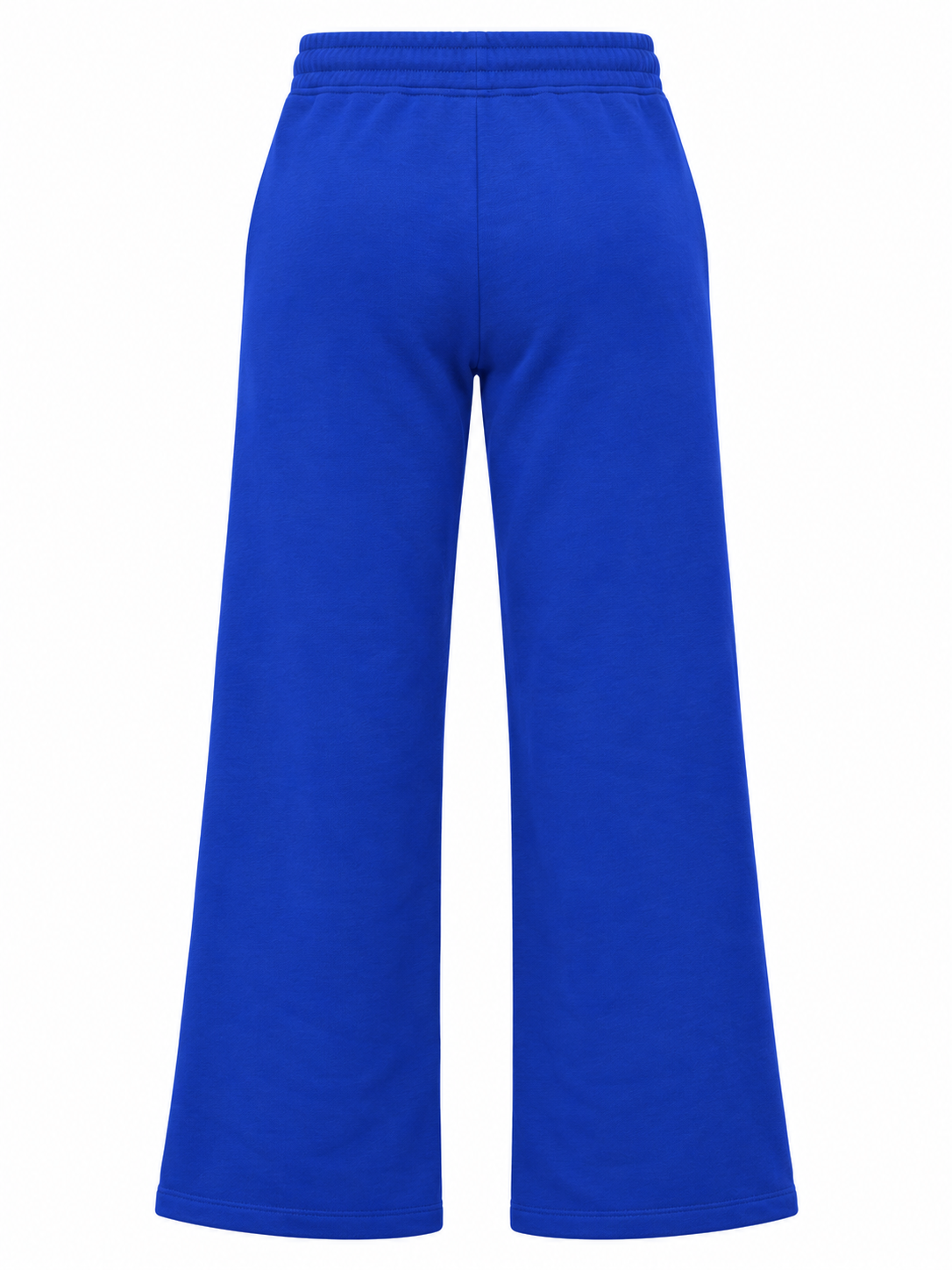 Women Solid Wide Leg Sweatpants