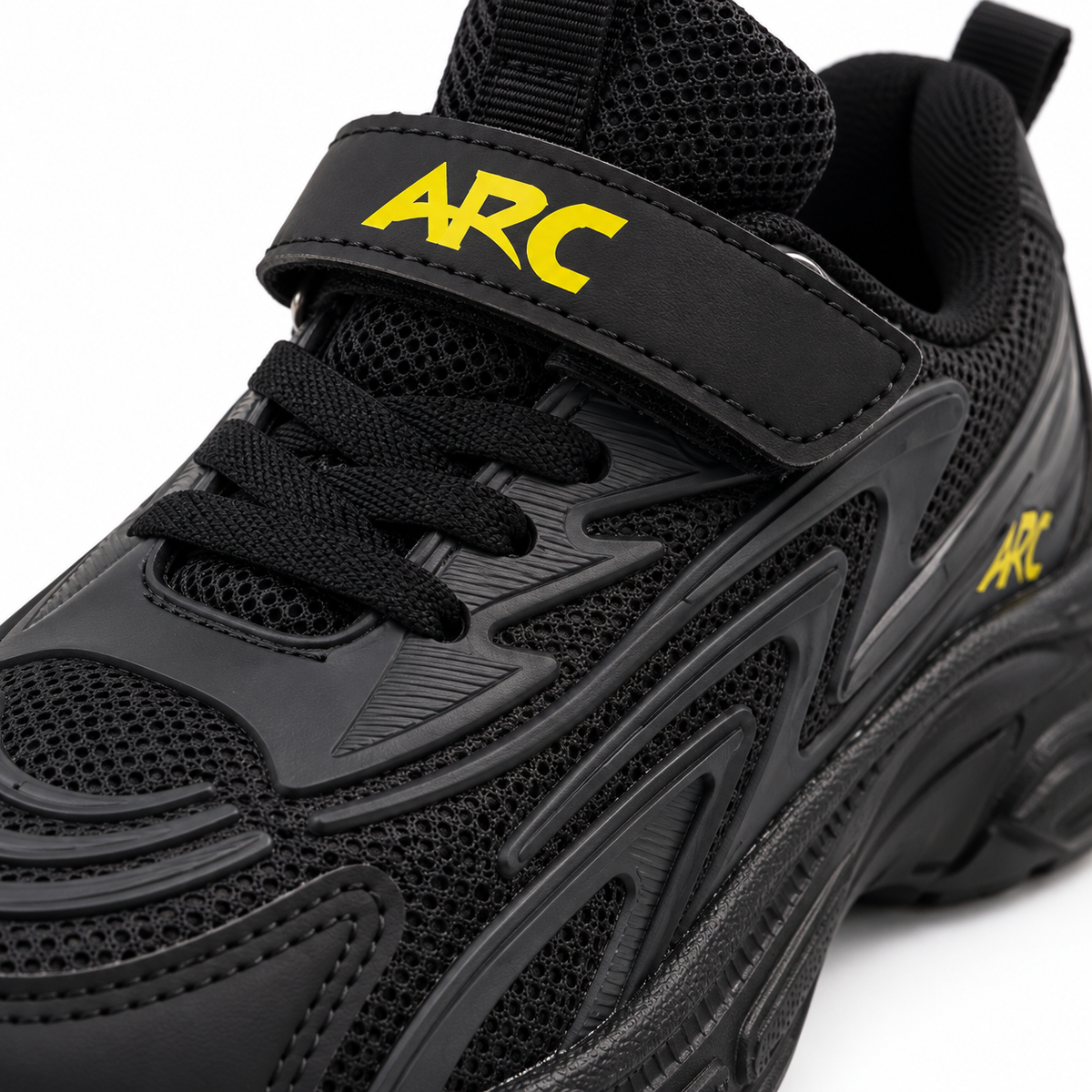 Sports Sneakers With Strap And Laces