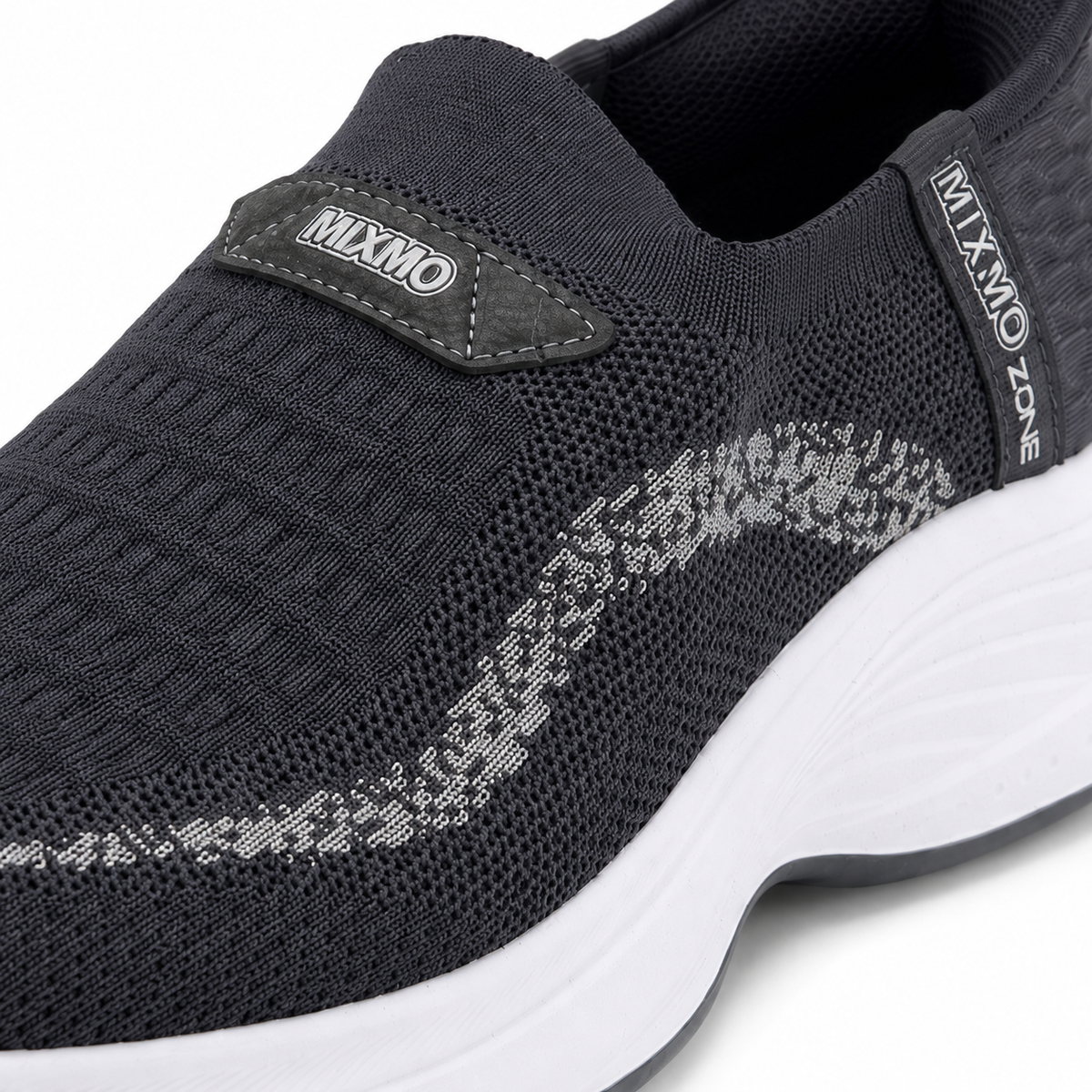 Men Knit Slip On Sneakers