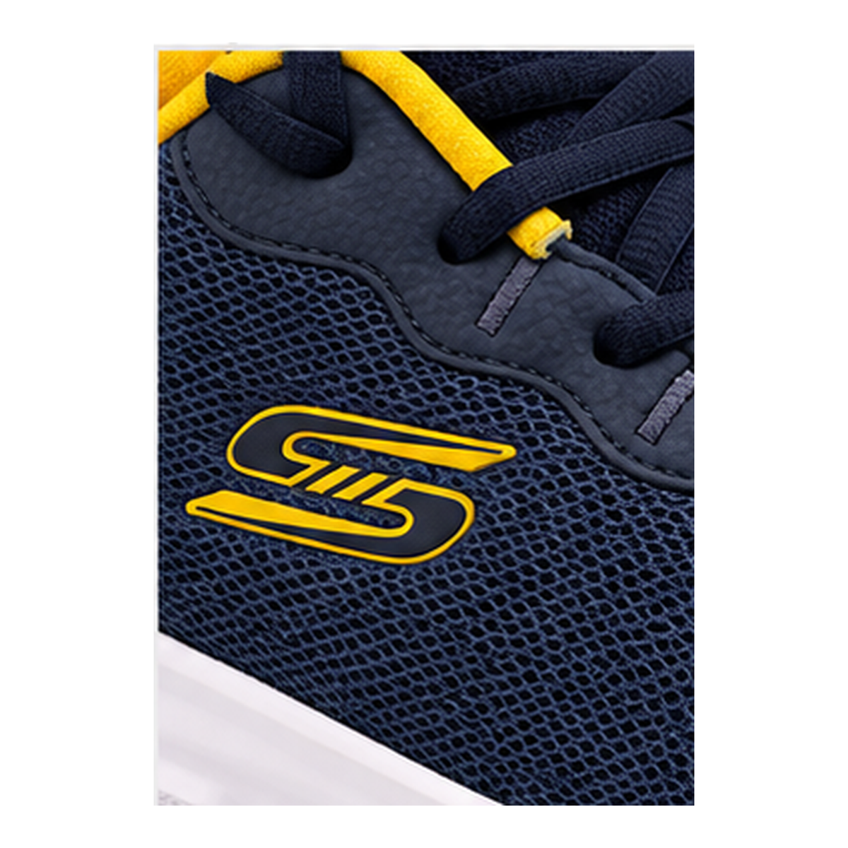 Men Mesh Lace Up Sports Sneakers