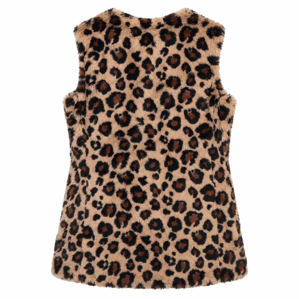 Plush Faux Fur Vest