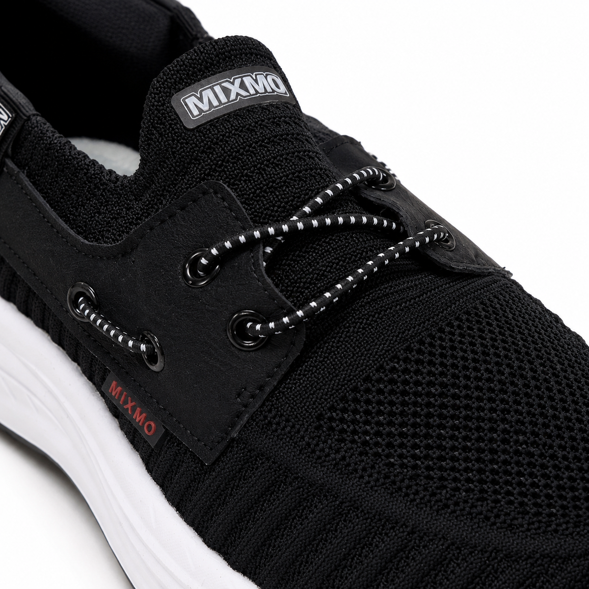 Knit Lace Up Sports Sneakers