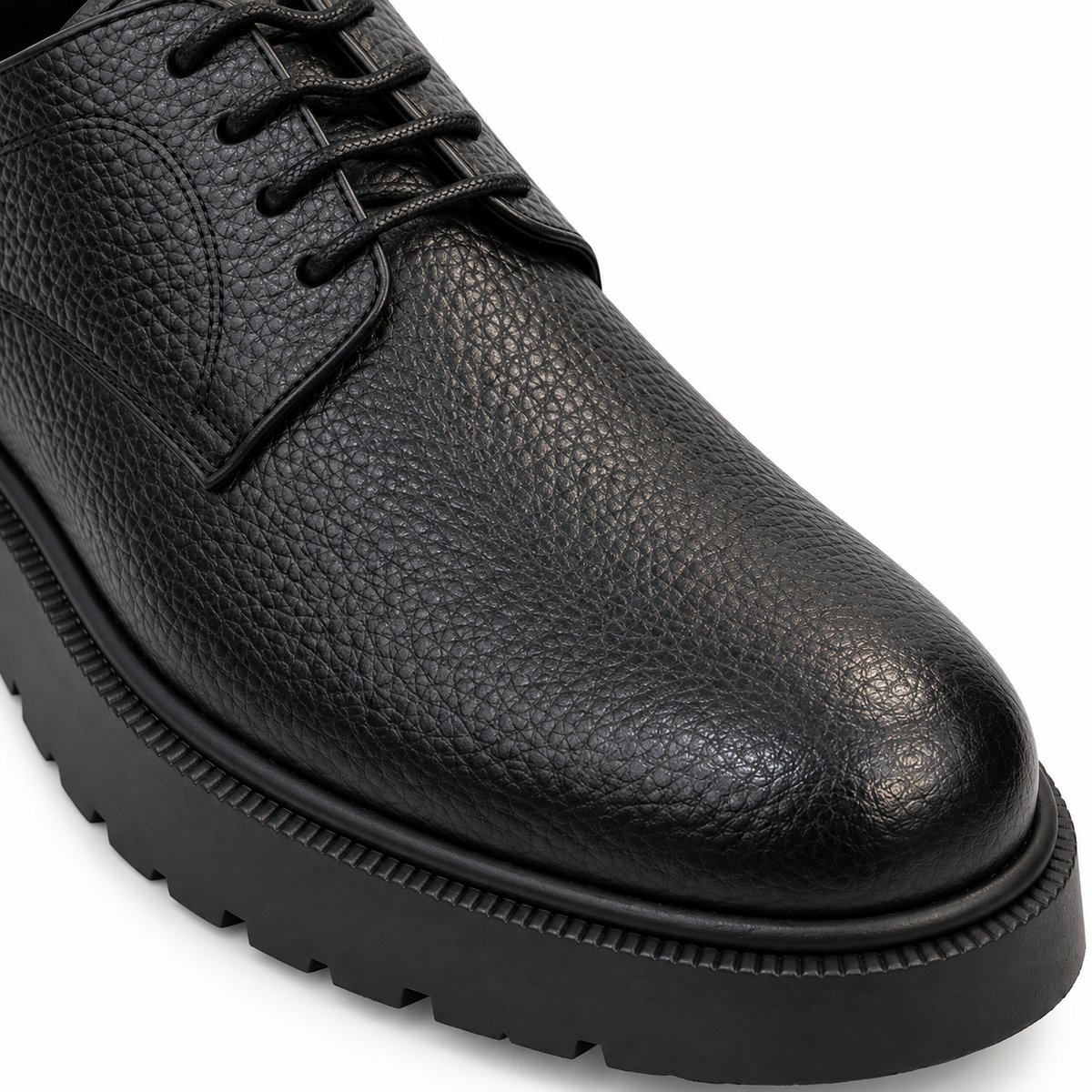 Chunky Sole Derby Shoes