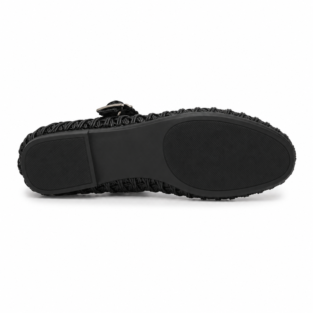 Women Woven Mary Jane Flats