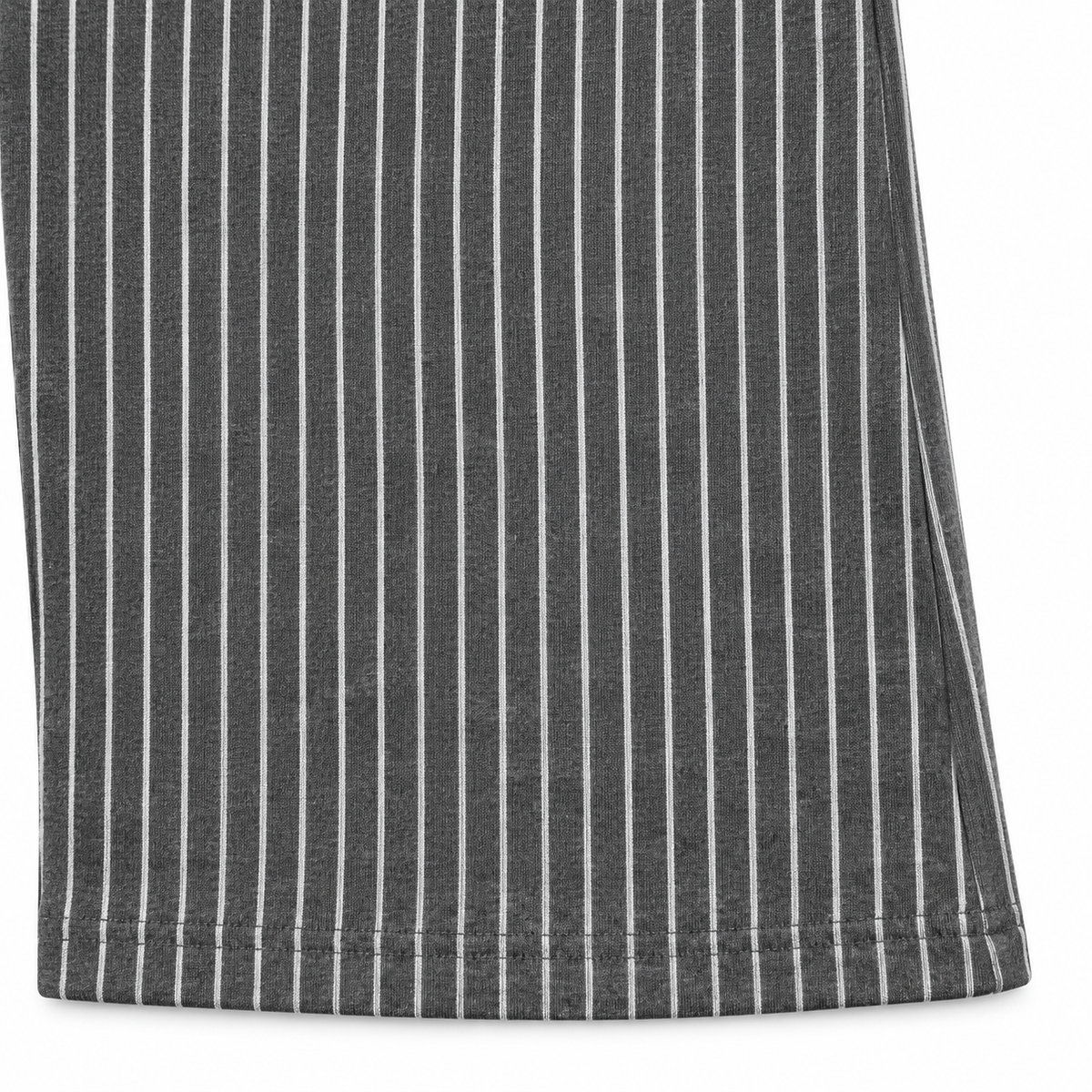 Striped Wide Leg Elastic Waist Pants