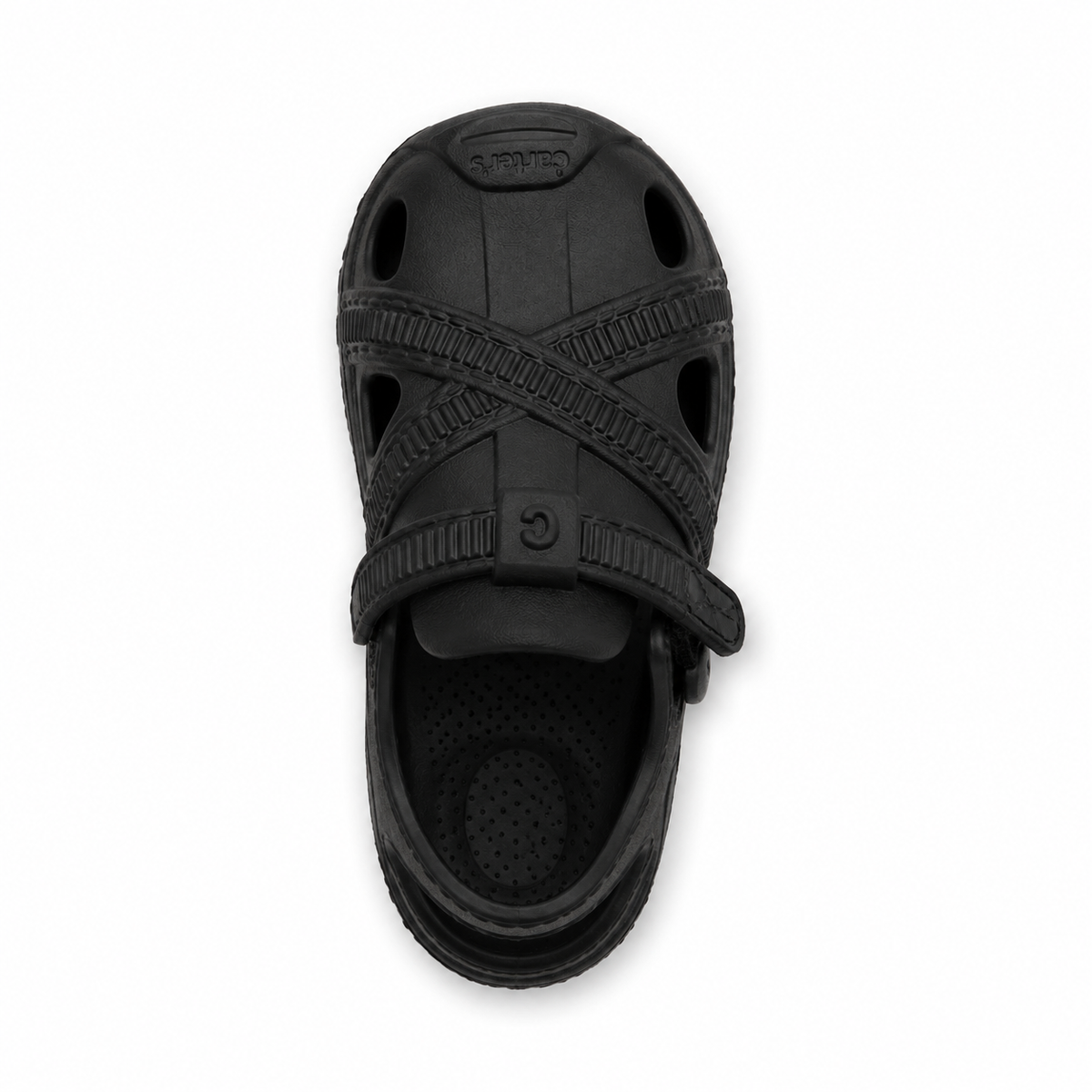 Kids Closed Toe Adjustable Clog Sandals