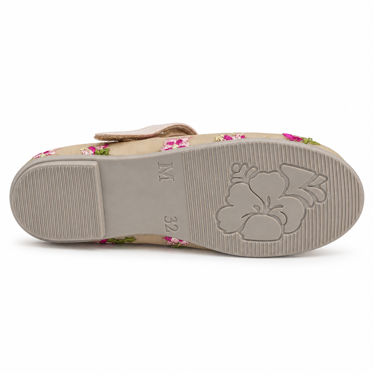 Floral Bow Ballet Flats
