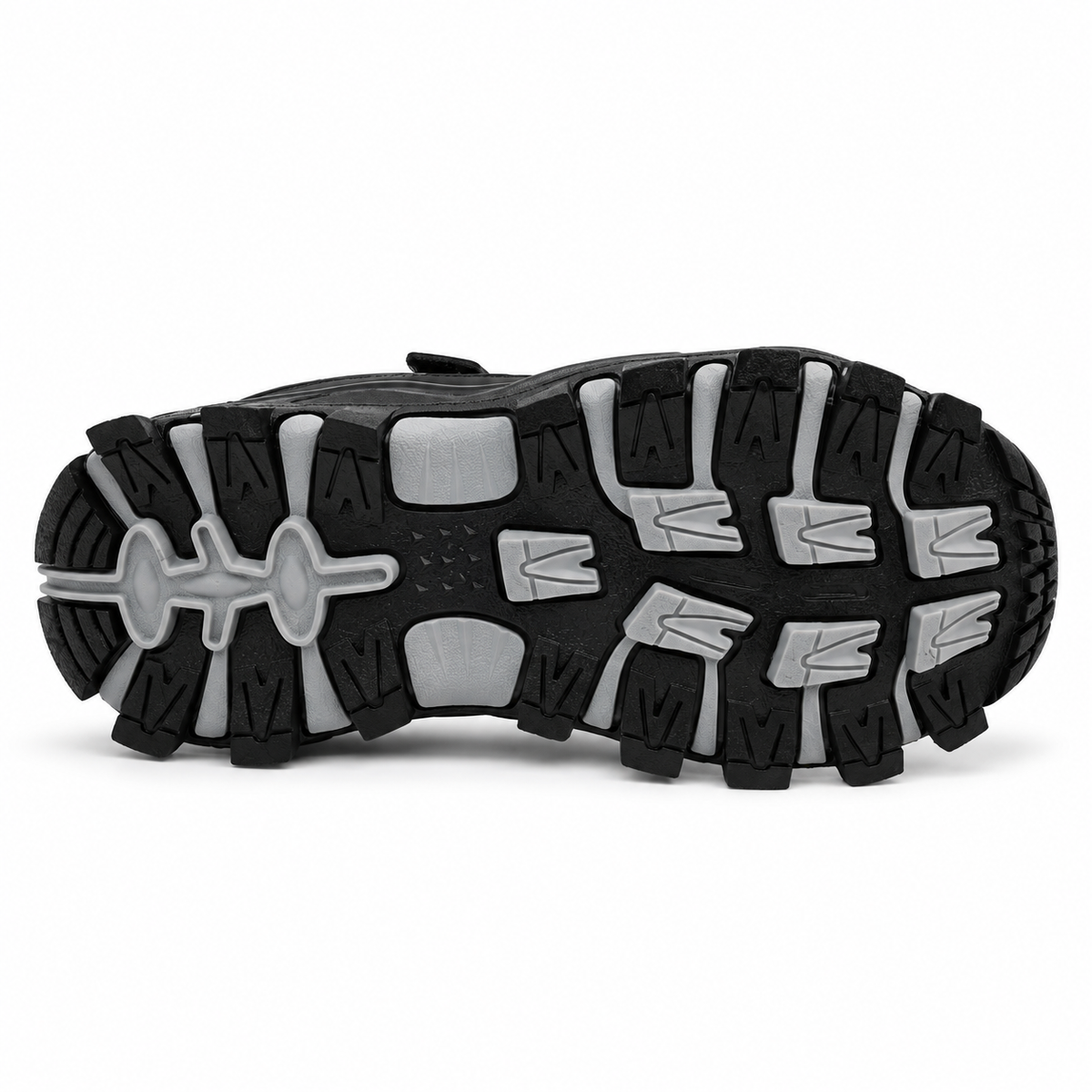 Sports Sneakers With Rugged Sole And Strap