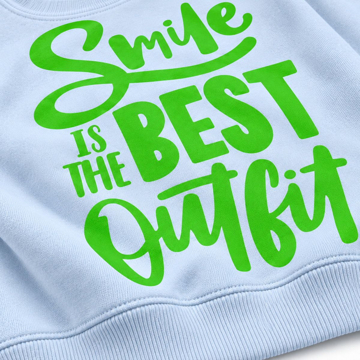 Bold Slogan Graphic Sweatshirt