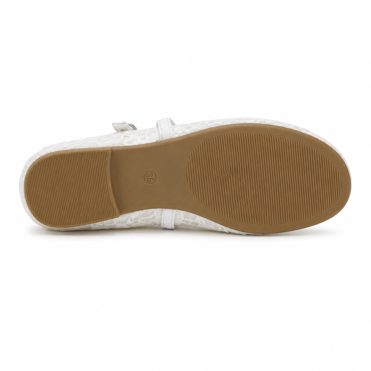 Women Lace Strap Ballet Flats
