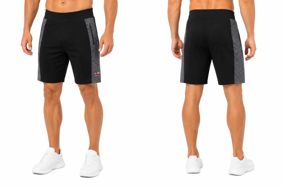 Body Sculpture Neoprene Sauna Shorts With Side Panels